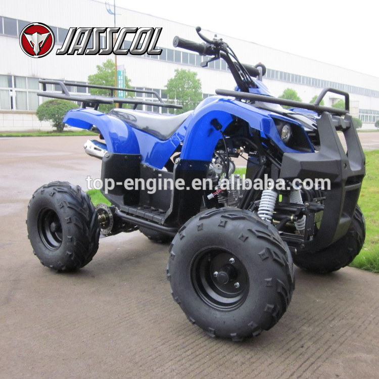 New arrive 4 wheeler stroke air cooled 4x4 atv110cc gas cheap mini quad for kids