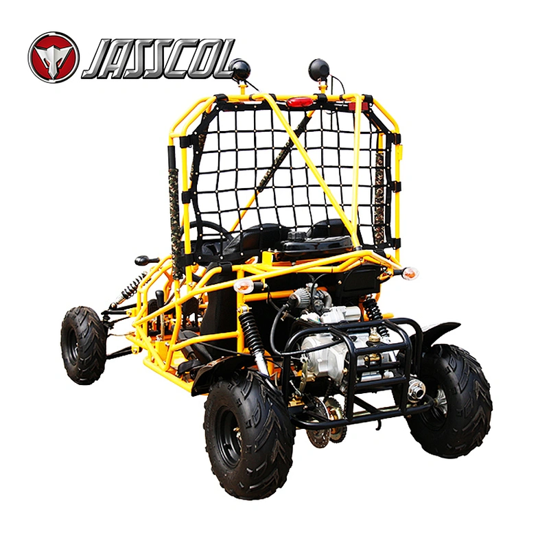 Good price cool auto engine 110cc super racing powered gas go kart with two seat