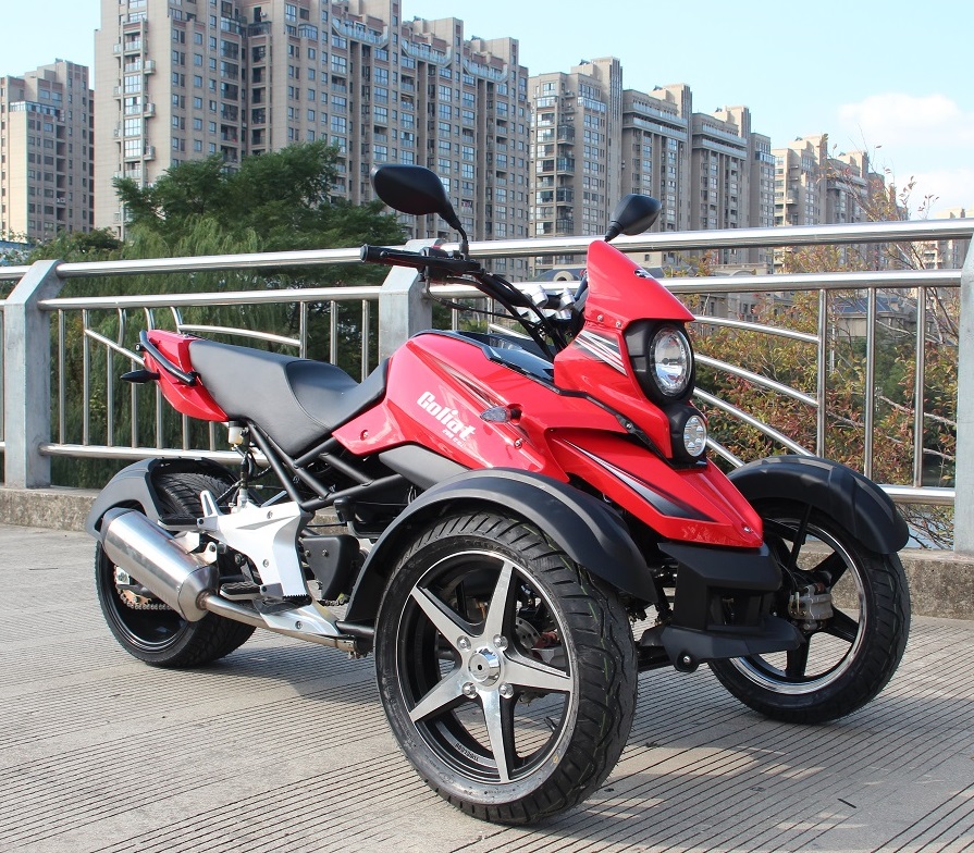 New design automatic three wheels motorcycle and tricycle