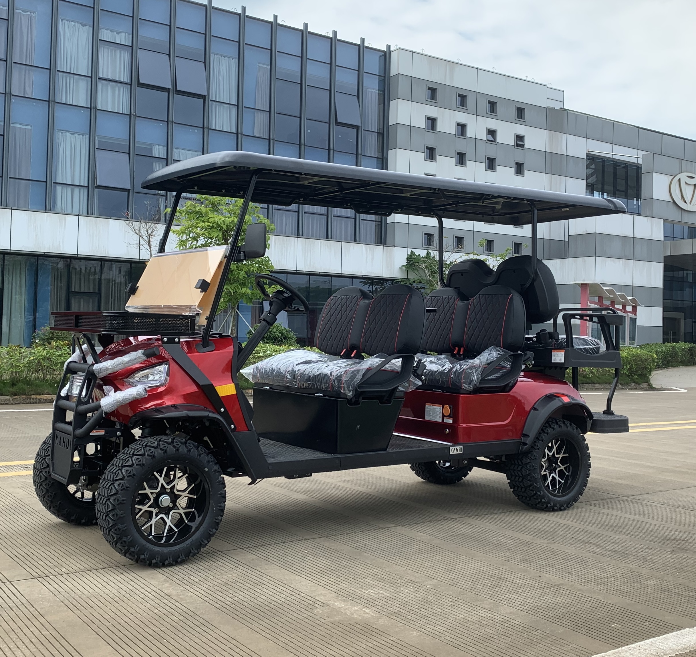5KW CE Approved 2 Seats 150AH Wholesale Golf Cart