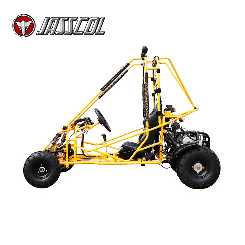 Good price cool auto engine 110cc super racing powered gas go kart with two seat