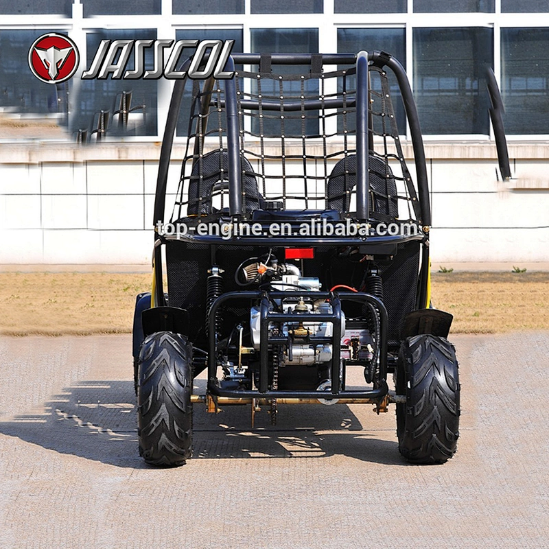 Hot sale new 4 wheeler 110cc gas electric 2 seat farm dune buggy for sale