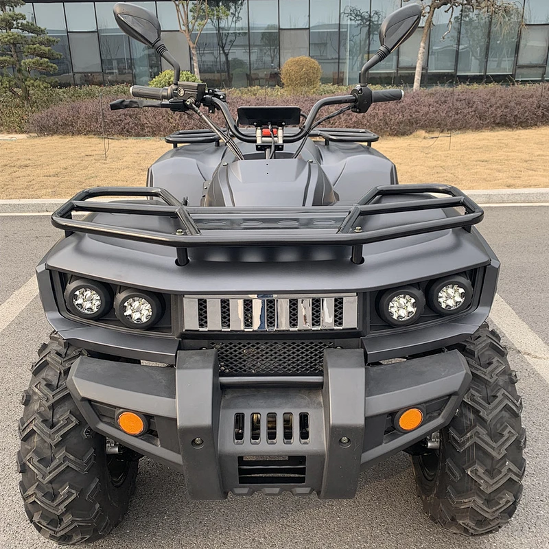 Electric ATV 4X4 Quad Bike 5000W 72V 92.4AH Adult Lithium battery  Hydraulic brake 12 inch tire