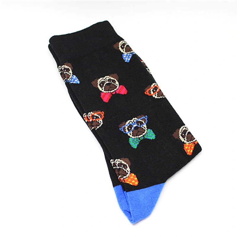 Personality cartoon pattern socks anime tube men's Christmas socks