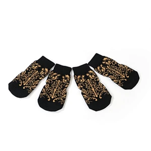 Pet dog socks cotton anti-scratch breathable socks Golden Retriede German Shepherd knitted animal feet non-slip socks