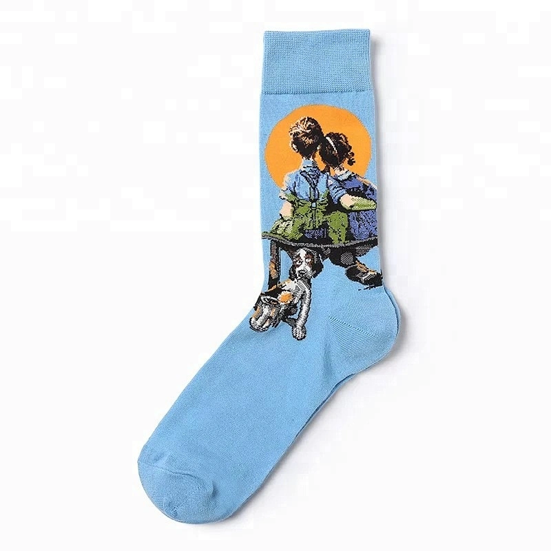 Funny Custom Comfortable Soft Socks Mens