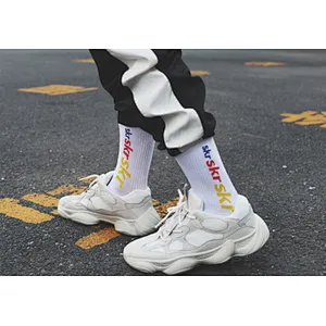 Harajuku sports skr hip hop tube cotton skateboard long socks