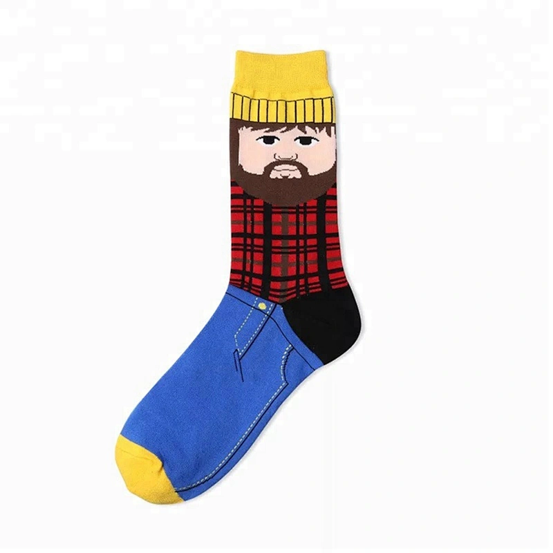 Wholesale customize Breathable Cheap Colorful Socks Men