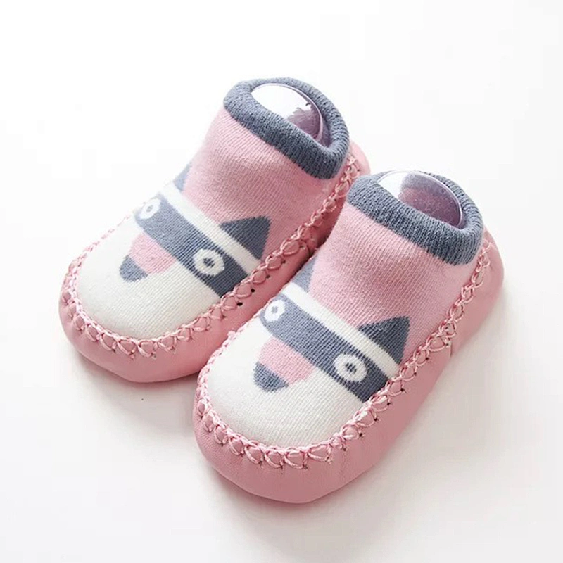 Wholesale Custom Newborn Baby Leather Sole Socks Baby