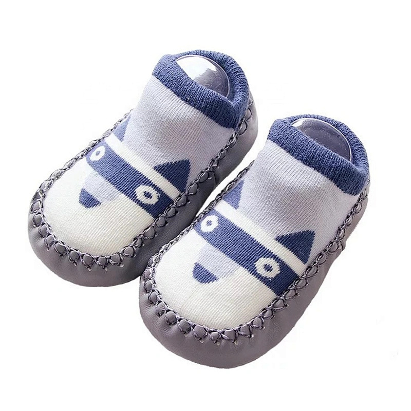 Wholesale Custom Newborn Baby Leather Sole Socks Baby