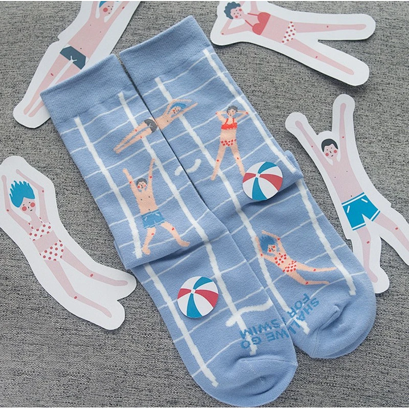 funny women design your own socks vintage socks