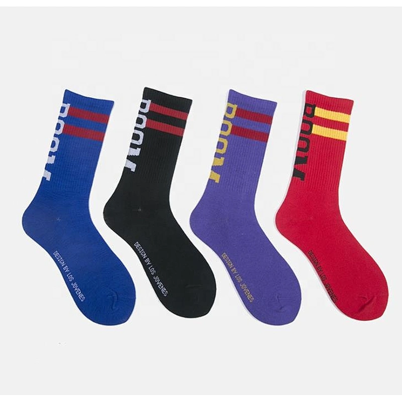 Wholesale street dance hip hop stockings European and American sports cotton socks