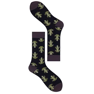 Fashion funny cotton tube mens crazy animals socks
