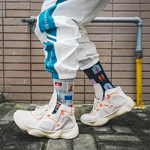 Custom made size fashion socks men high quality