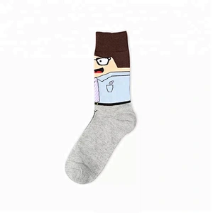Men Coloured Comfortable Socks Factory Fashion Men Fun Novelty Socks