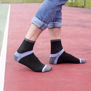 Quality Cotton 100 Polyester Ankle Socks Custom Men