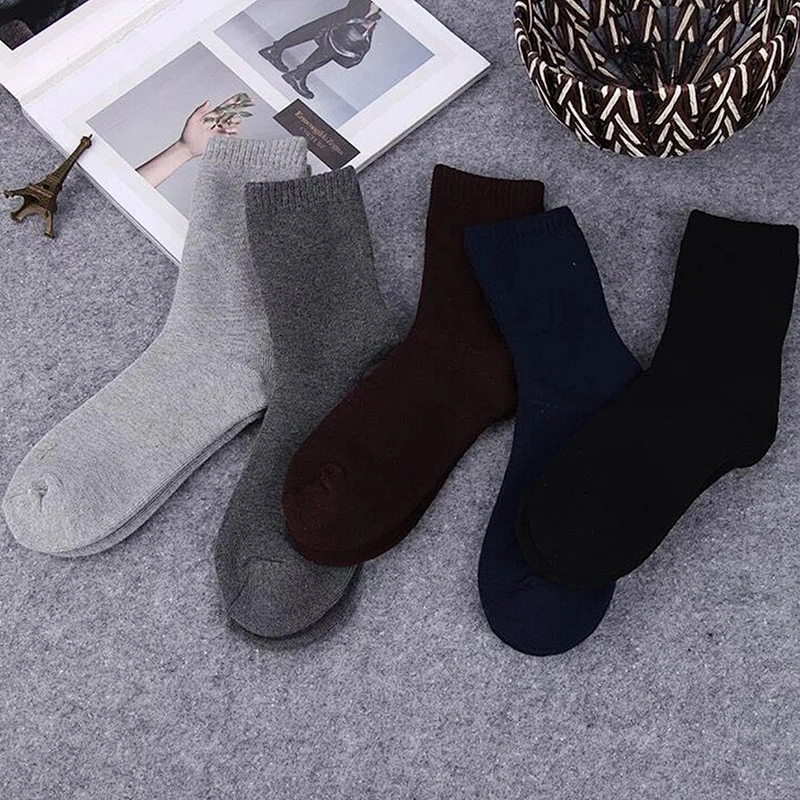 Custom Eco-Friendly Black Business Dress Socks Men