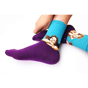Oem China Custom Design Fashion Mens Cotton Socks