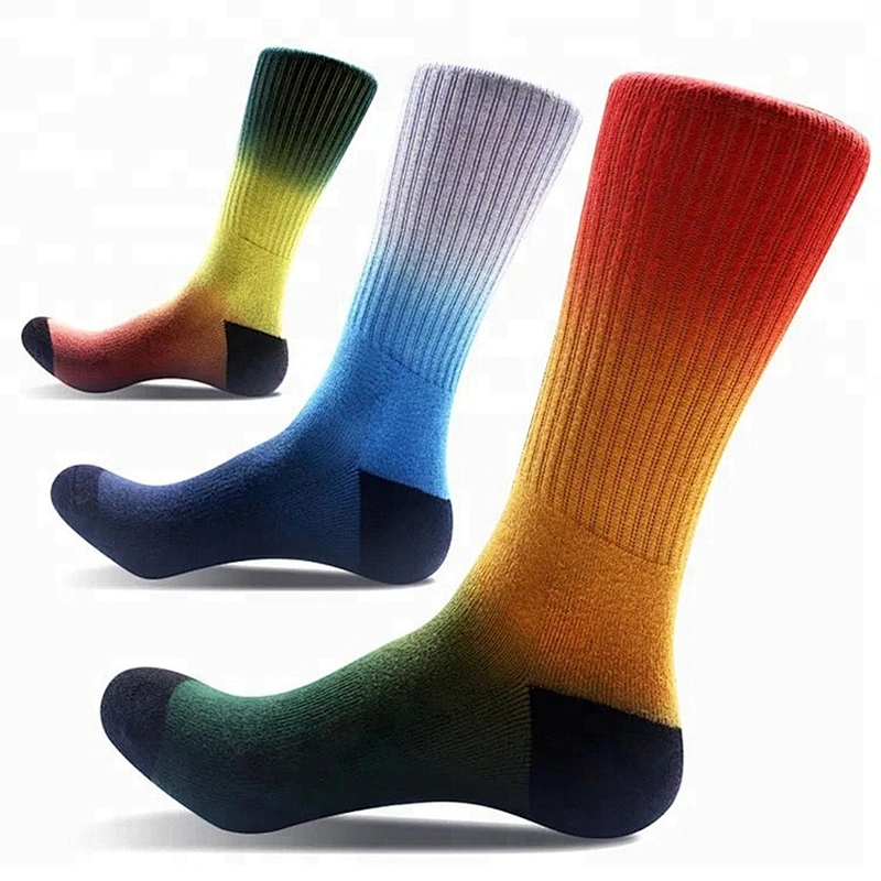 High Quality Design Custom Cotton Nylon Colorful Socks Men