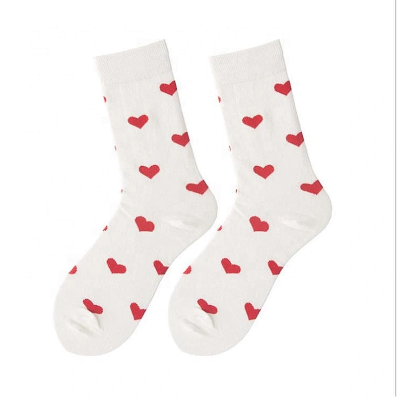 Cotton woman tube socks street hip hop socks cute cartoon socks