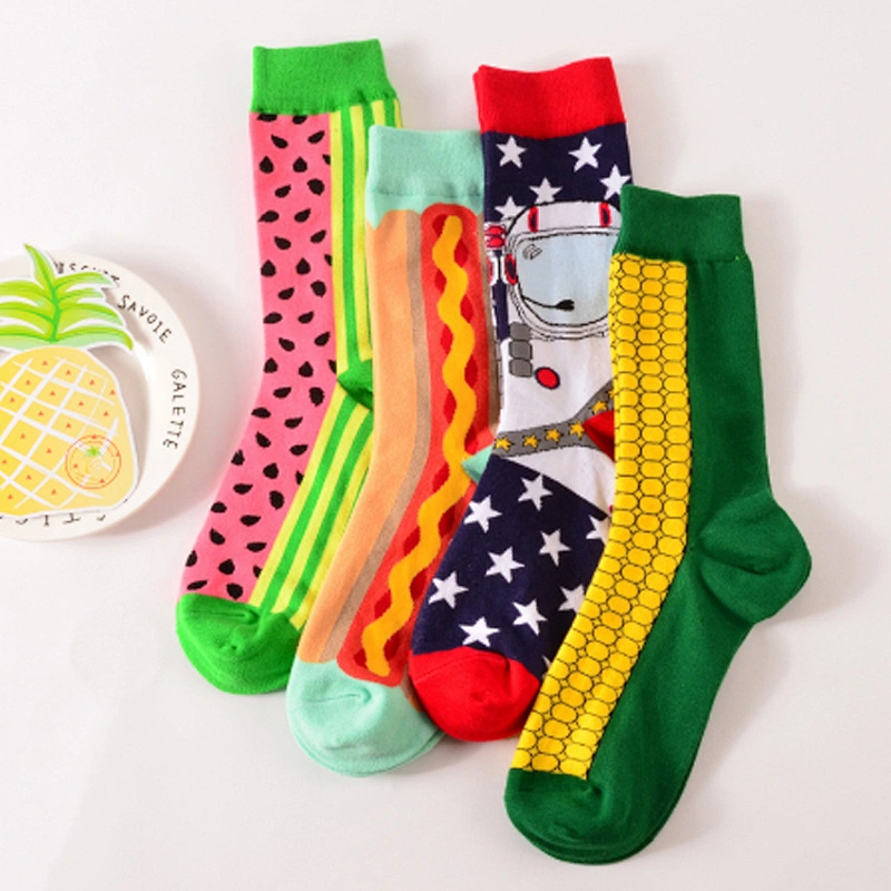 2020 new product fuzzy colored thigh high socks