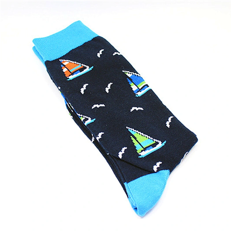 Personality cartoon pattern socks anime tube men's Christmas socks