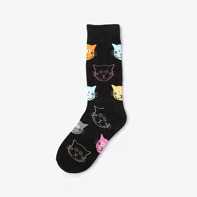 Wholesale Custom Casual Business Antibacterial Deodorant Breathable Fashion Mens Socks