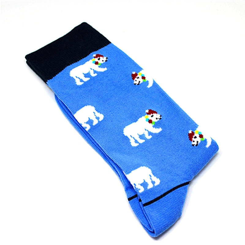 Personality cartoon pattern socks anime tube men's Christmas socks