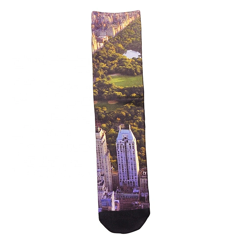 Custom design print socks dye sublimated designer socks wholesale