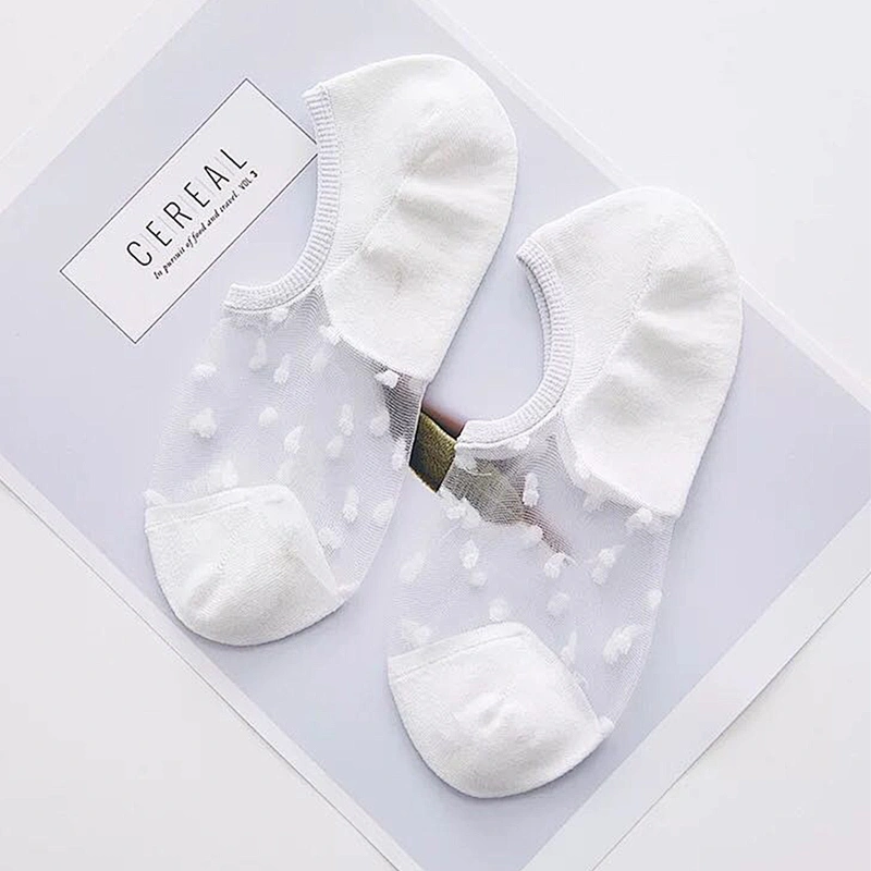 Custom Polyester Low Cut Design Woman Sock