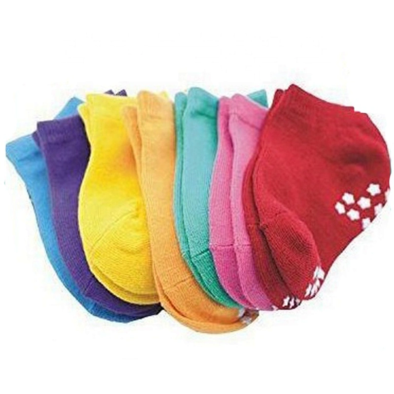 Custom cartoon quality baby smart organic cotton socks baby socks anti slip