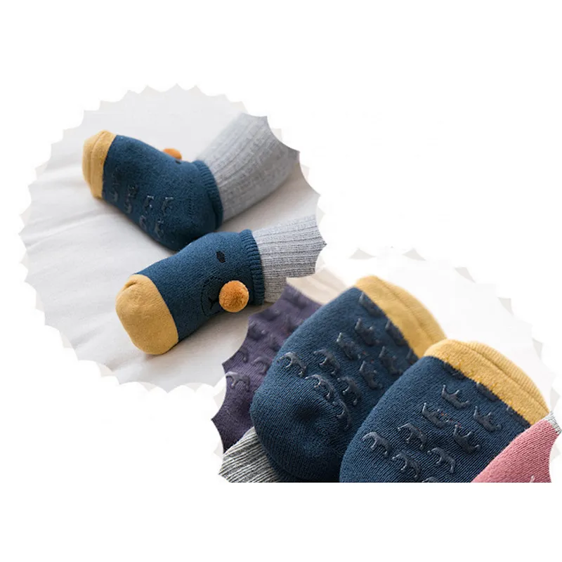new arrival wholesale novelty custom terry socks socks anti slip over knee socks baby stocking
