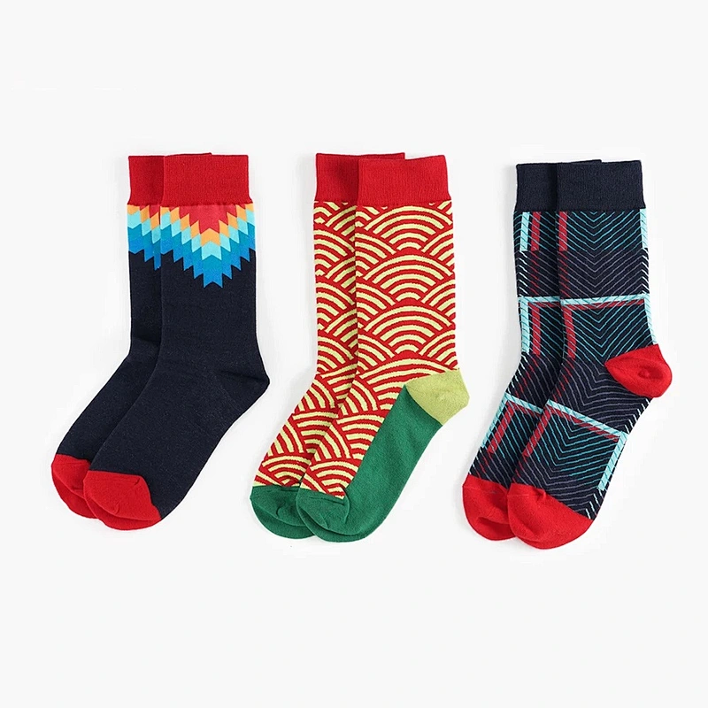 Hot selling custom elegant cotton man  Fashion socks