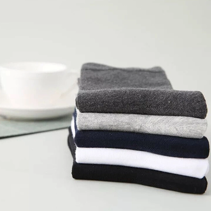 Custom Eco-Friendly Black Business Dress Socks Men