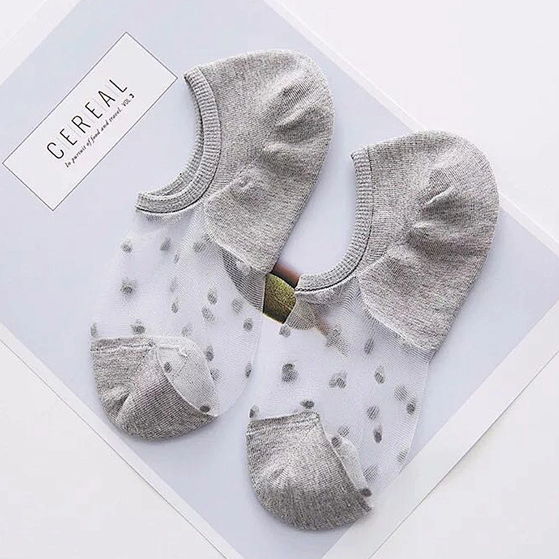 Custom Polyester Low Cut Design Woman Sock