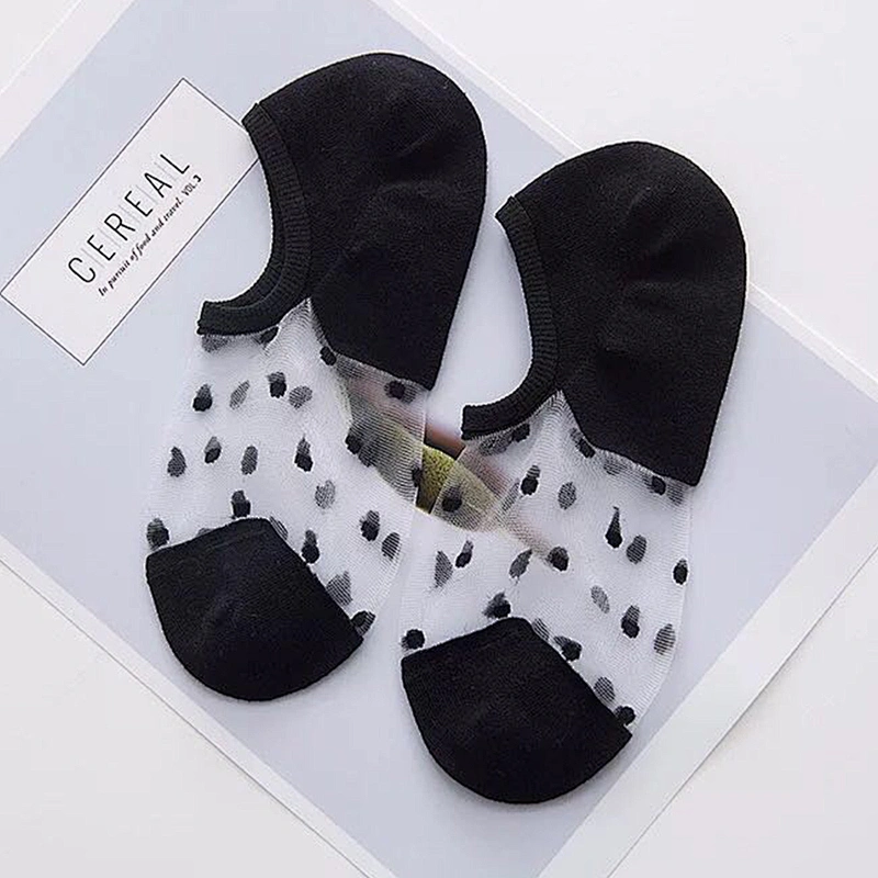 Custom Polyester Low Cut Design Woman Sock