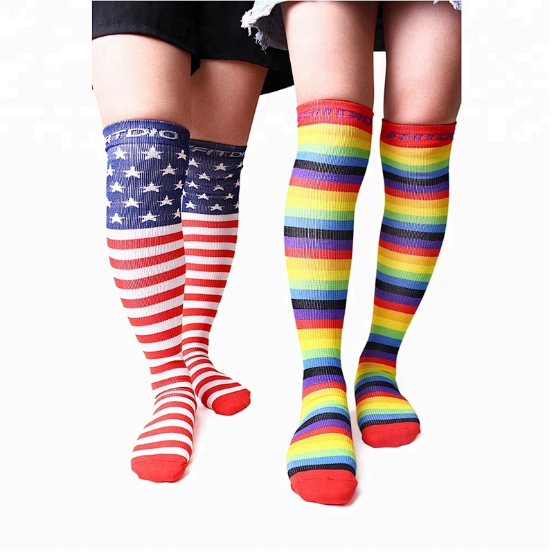 High Quality Custom Ladies Sexy Knee High Sock