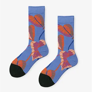 New men cartoon fashion cotton socks buster brown cotton socks