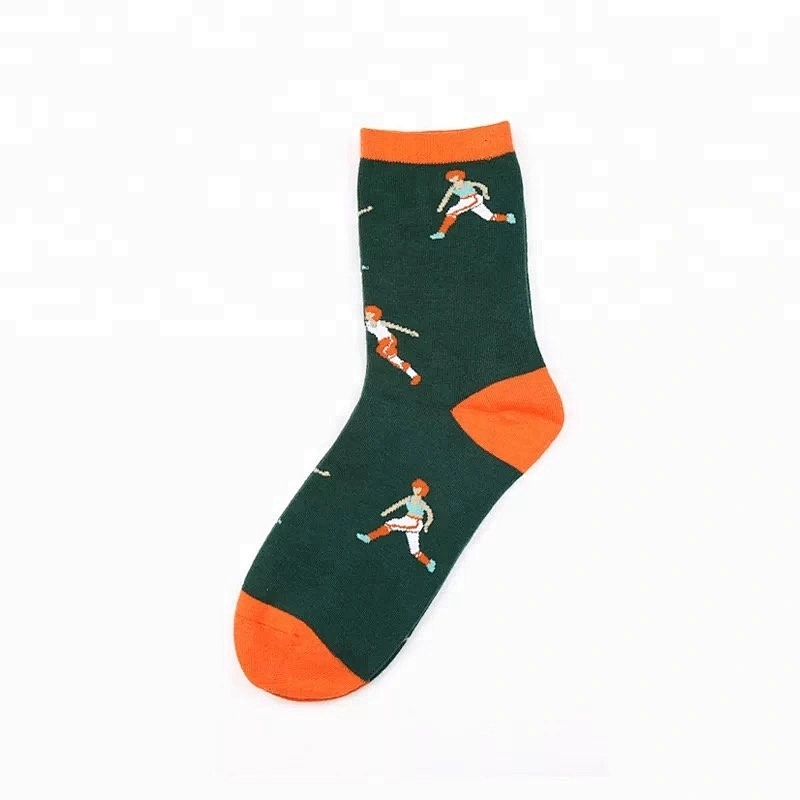 Wholesale Custom Comfortable Men Coloured Socks
