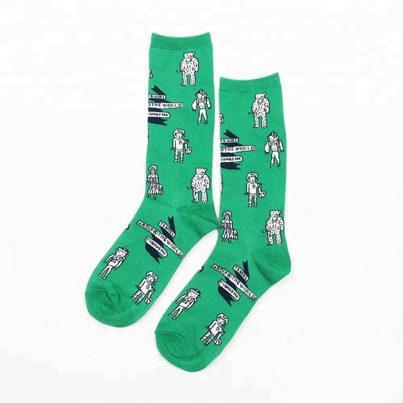 Custom Material And Logo Fashion Socks Men
