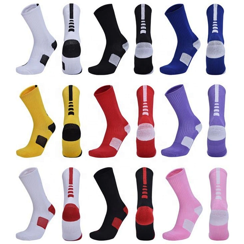 Long tube basketball socks long high socks sweat-absorbent breathable sports socks