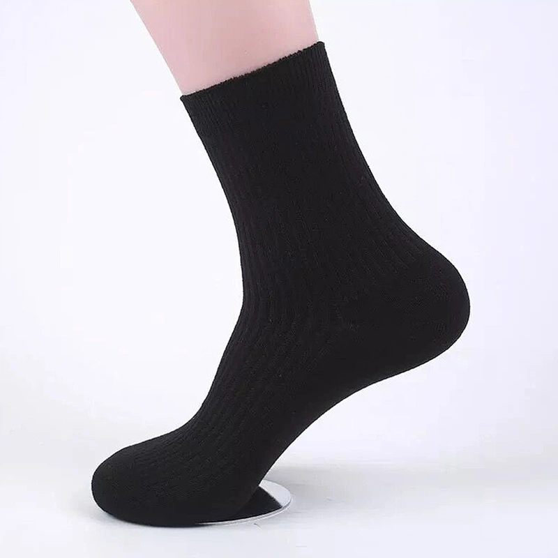 Custom dress combed cotton socks men