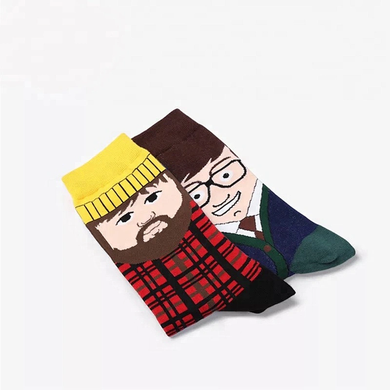 Comfortable Soft Art Custom Black Stockings