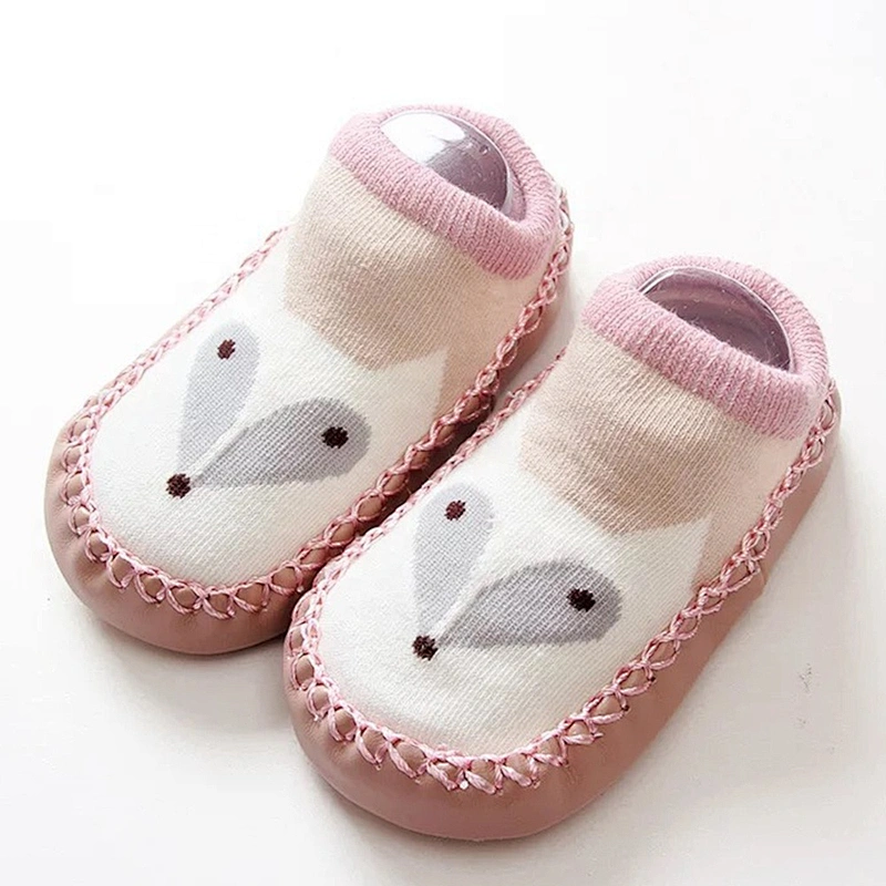 Wholesale Custom Newborn Baby Leather Sole Socks Baby