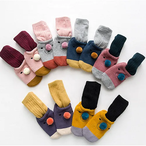 new arrival wholesale novelty custom terry socks socks anti slip over knee socks baby stocking