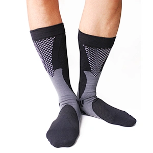 Dri-Fit Sweat-Absorbent Sport Compression Socks Running for Men Women