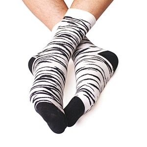 Custom Design Mens Fashion Socks Colourful Striped Cotton Socks