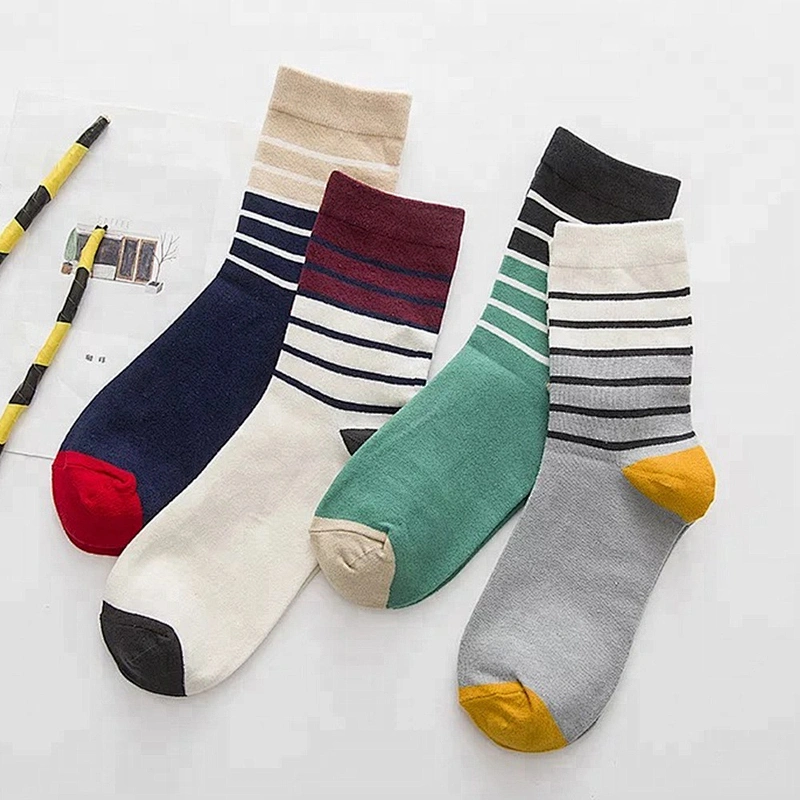 High Quality Custom Polyester Colorful Jacquard Socks