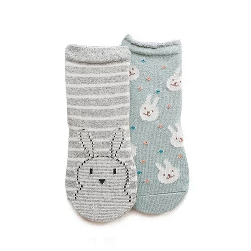 Sporty Knitted   Baby Jacquard Colorful Socks