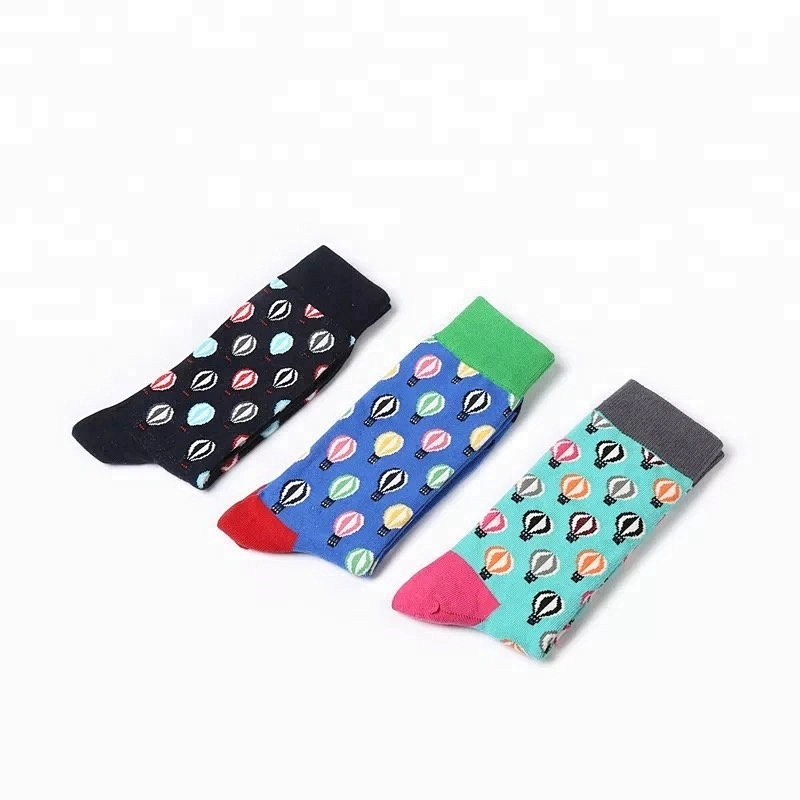 Colorful Men Fashion Design Socks Men Custom Print Ankle Socks